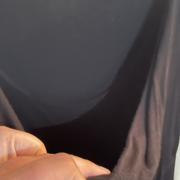 ๐ฅฐ 4/$25- Cowl Neck Double Layer Tee - Plus - Picture 5 of 8